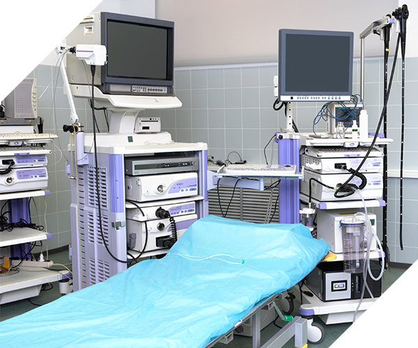 equipped endoscope suite